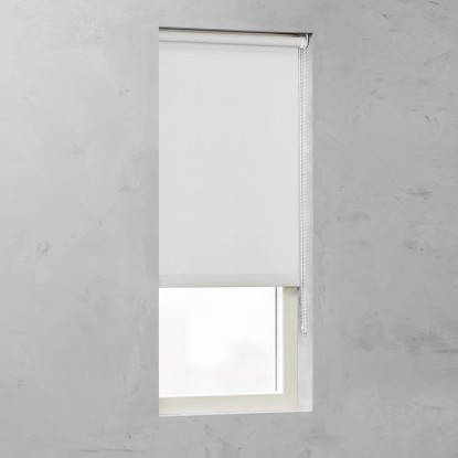 Cocoon Roleta biela pr. 25 mm, 90 x 190 cm