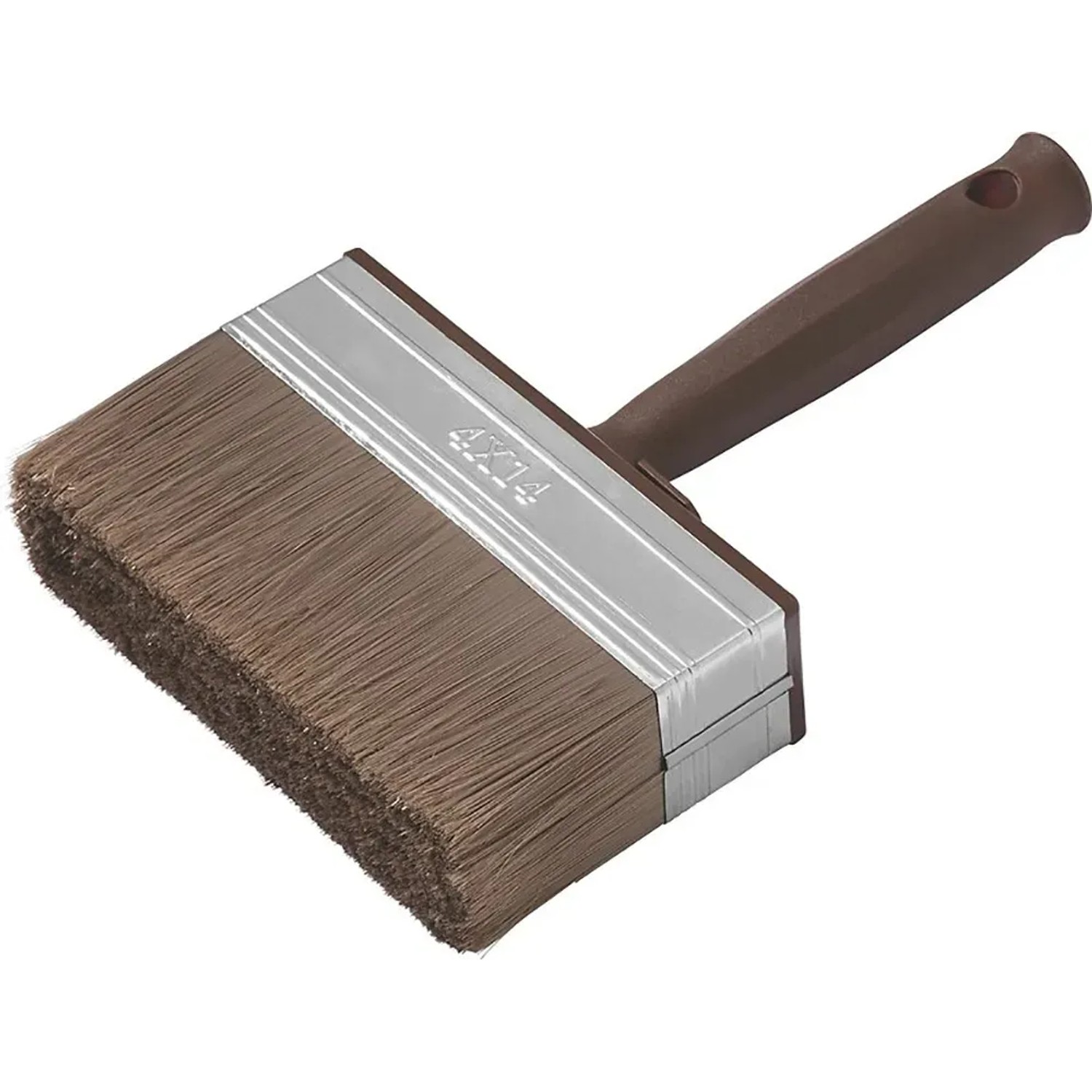 E-shop LUX-TOOLS Štetka plochá na lazúry 14 x 4 cm