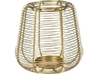 Koopman Kovový lampáš, mosadzná, pr. 17,5 x 17,5 cm