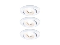 Paulmann LED vstavaný reflektor biely matný 6 W 450 lm 3000 K pr. 82 x 29 mm