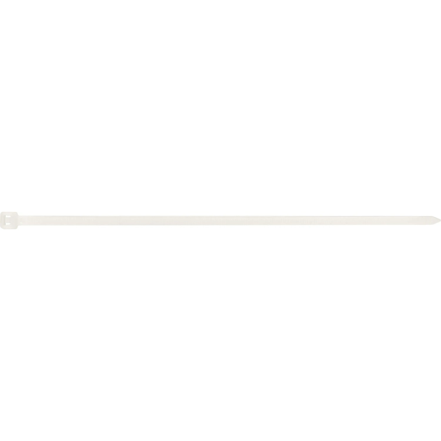 E-shop LUX-TOOLS Káblová páska, biela, 100 ks, 200 x 4,6 mm