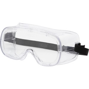 Ochranné okuliare Gebol Eco Transparent, číry zorník, flexibilný rám, ochrana očí.