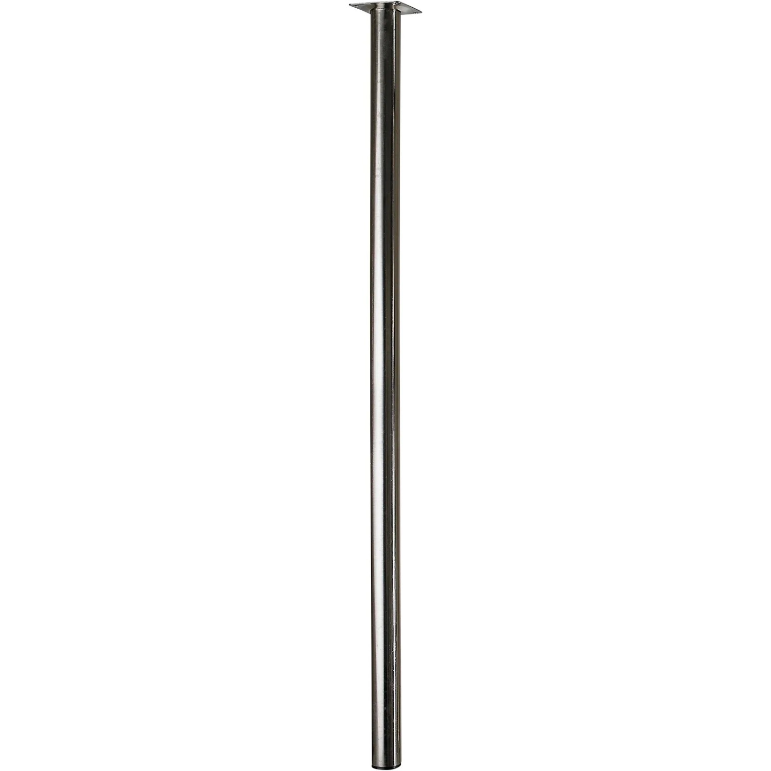 E-shop Hettich Nábytková noha guľatá, nerez, pr. 30 mm x 800 mm