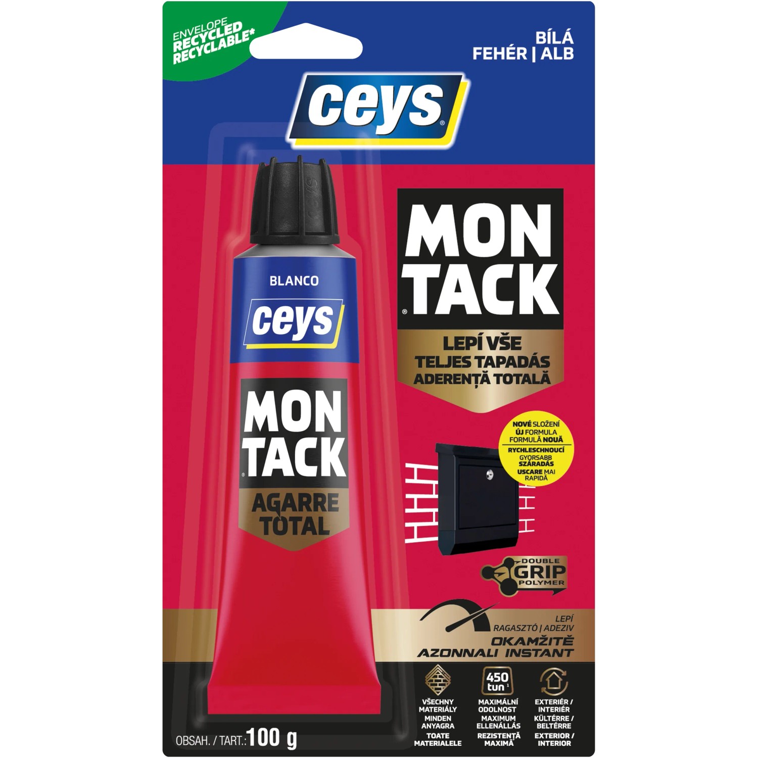 E-shop Ceys Montážne lepidlo MONTACK LEPÍ VŠETKO OKAMŽITE 100 g