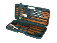 Súprava na grilovanie BBQ v kufríku, 18 ks