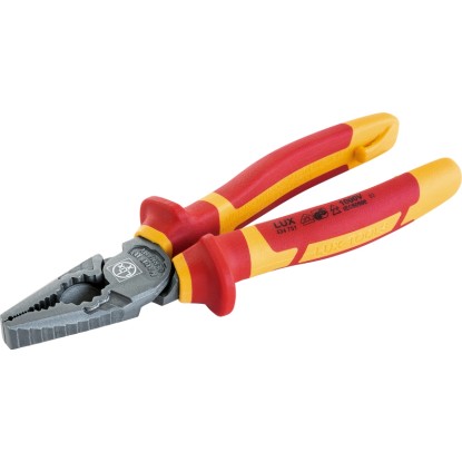 LUX-TOOLS Kombinované kliešte, 180 mm