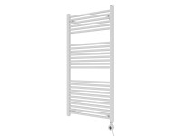 Azur Elektrický kúpeľňový radiátor Kitty Typ 6.1, 700W, biela, 120 x 60 cm
