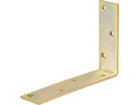 Trámový uholník nažlto pozinkovaný 180 mm x 120 mm x 40 mm