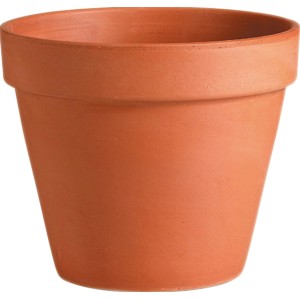 Deroma Standard terakotový kvetináč, Ø 20 cm, pre vnútorné a vonkajšie použitie.