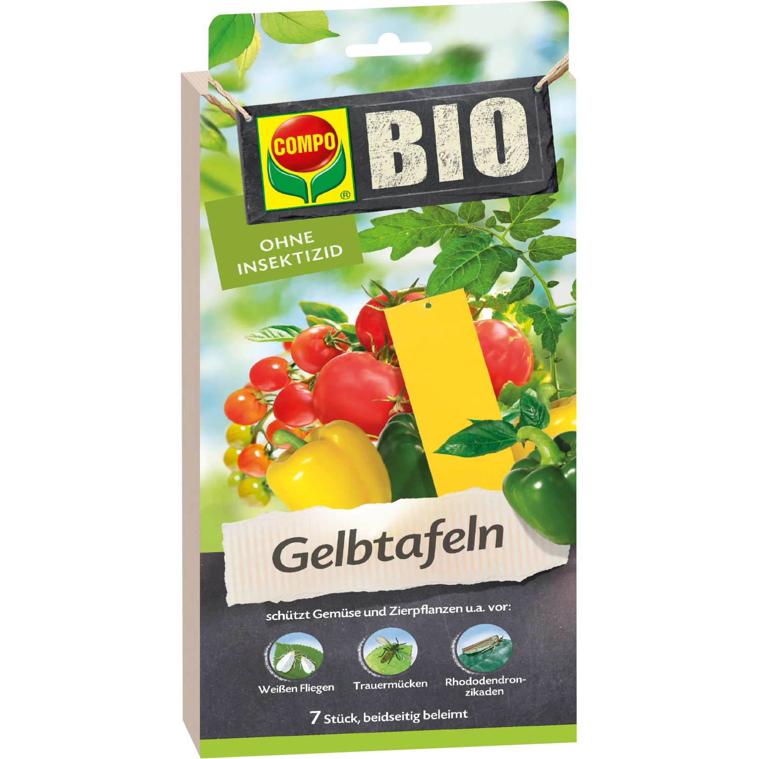 E-shop COMPO BIO Žlté lepové dosky 7 ks