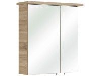 Pelipal Zrkadlová skrinka Quickset 922, dub Sanremo, 72 x 60 x 20 cm