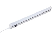 LED podhľadové svietidlo Slim-line, 8 W, 600 lm, strieborné, 2 x 6 x 56 cm