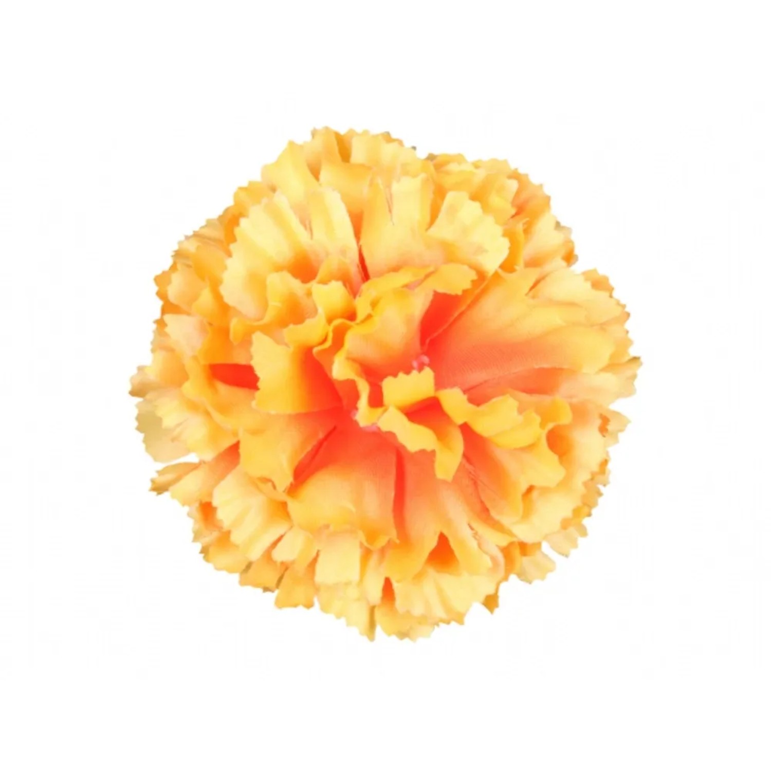 E-shop NOHEL GARDEN Umelá rastlina kvet karafiátu oranžový pr. 9 cm