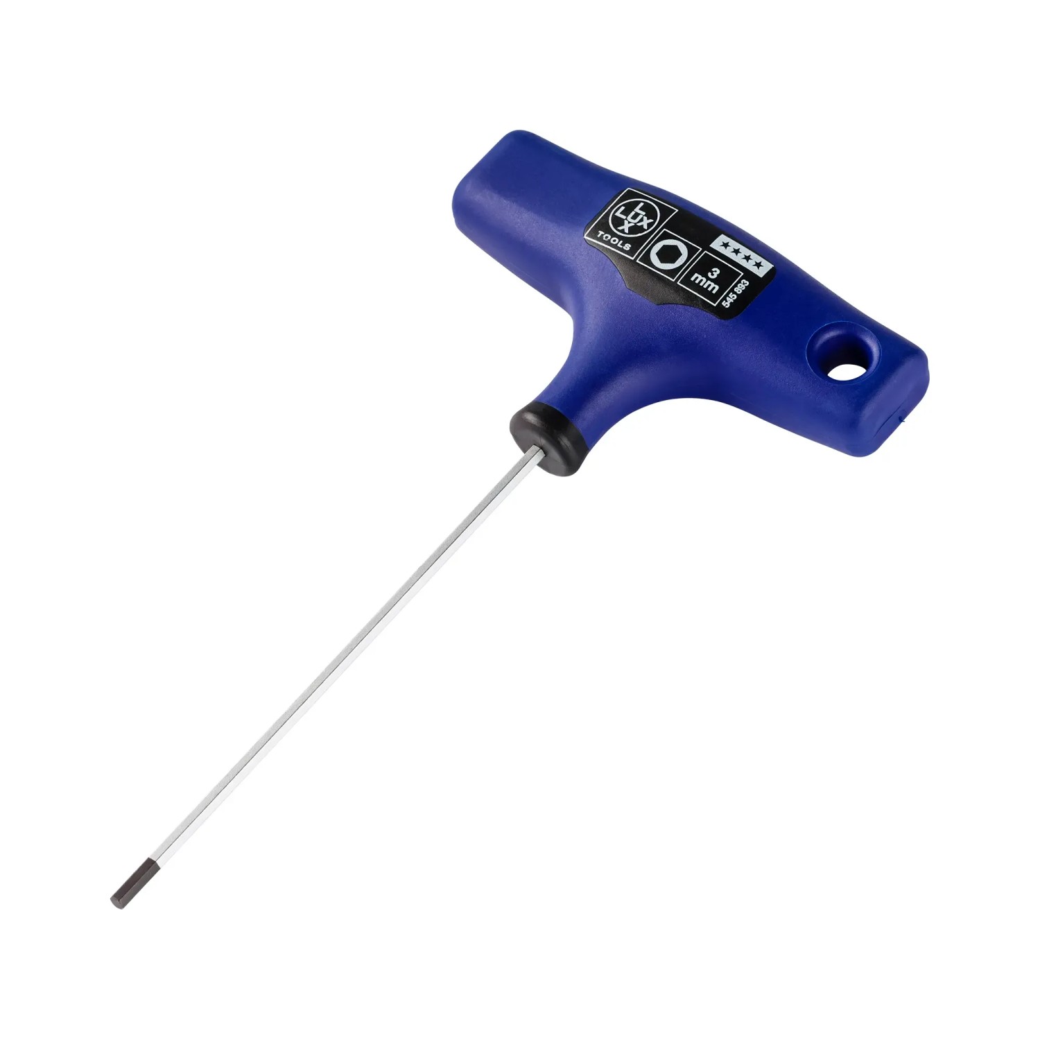 E-shop LUX-TOOLS Zástrčkový kľúč s T-rukoväťou 3 x 150 mm Comfort