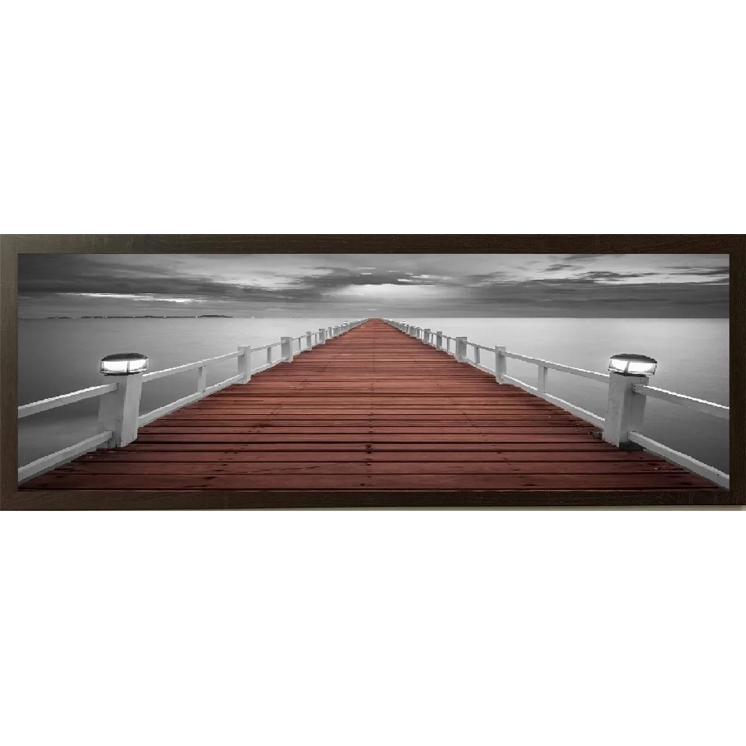 E-shop Bondecor Obraz, MDF rám, Scenerie 30 x 90 cm