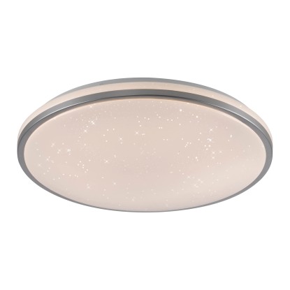 JUST LIGHT LED stropné svietidlo KYLE strieborné 34W 2150lm 3000K 49,3 x 9,5 cm