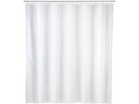 Allstar Sprchový záves Zen umývateľný, biely, polyester, 180 x 200 cm Allstar Sprchový záves Zen umývateľný, biely, polyester, 180 x 200 cm
