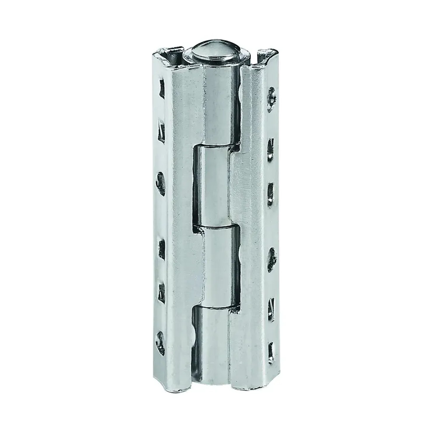 E-shop Hettich Nábytkový záves tupý s tŕňom, poniklovaný, 2 ks, 50 x 10 mm