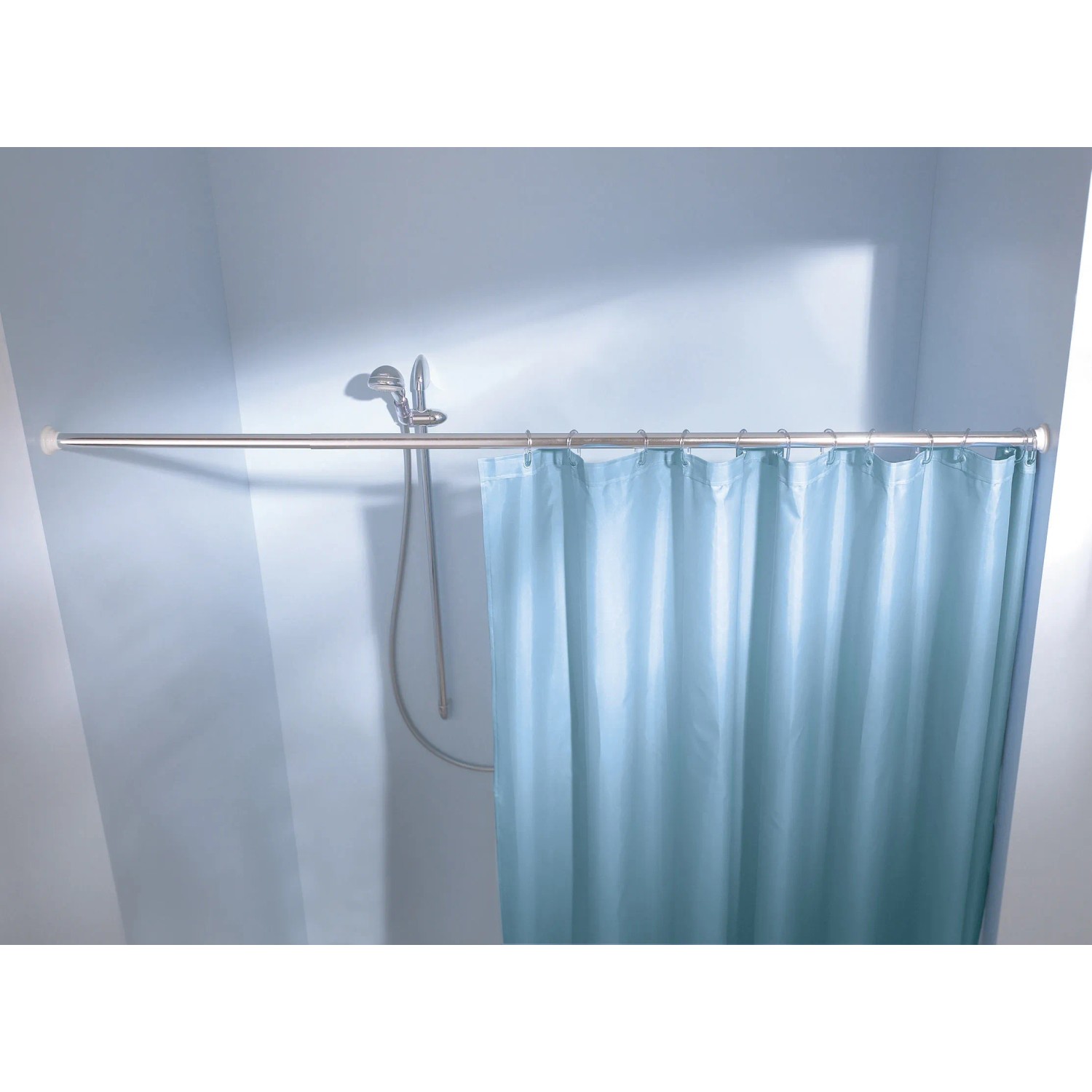 E-shop Kleine Wolke Nastaviteľná sprchová tyč chróm, pr. 25 mm, 75-125 cm