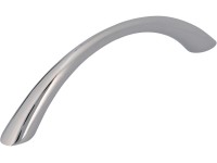 Siro Úchytka na nábytok 1042 kovová lesklý chróm rozstup otvorov 96 mm