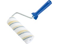 LUX-TOOLS PRO Valček na lakovanie, hladké povrchy, 2K rukoväť, modr./žl.