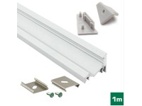 FK Technics Hliníkový profil FKU60 pre LED pásiky 100 x 20 x 16 cm