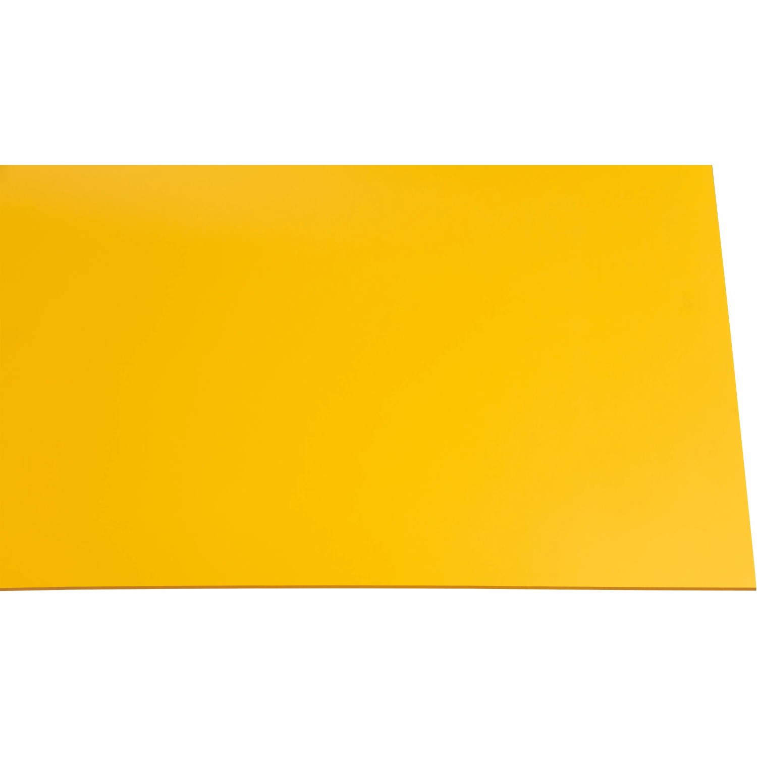 E-shop Gutta Plastová doska Hobbycolor žltá, 1000 x 500 x 3 mm