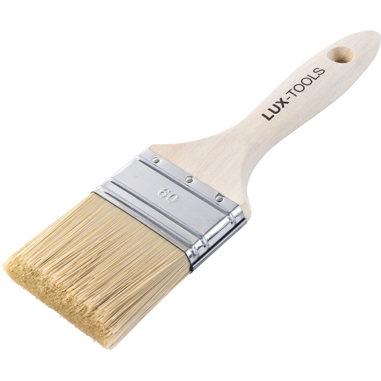 E-shop LUX-TOOLS Plochý štetec pre farby a laky na báze rozpúšťadiel 60 mm