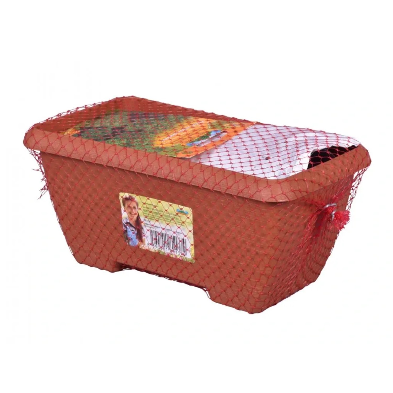 E-shop NOHEL GARDEN Truhlík MINIZAHRÁDKA - PETRŽEL KADEŘAVÁ substrát + osivo, 22 cm