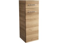 Fackelmann Kúpeľňová závesná stredná skrinka MILANO suk.dub 302 x 826 x 320 mm