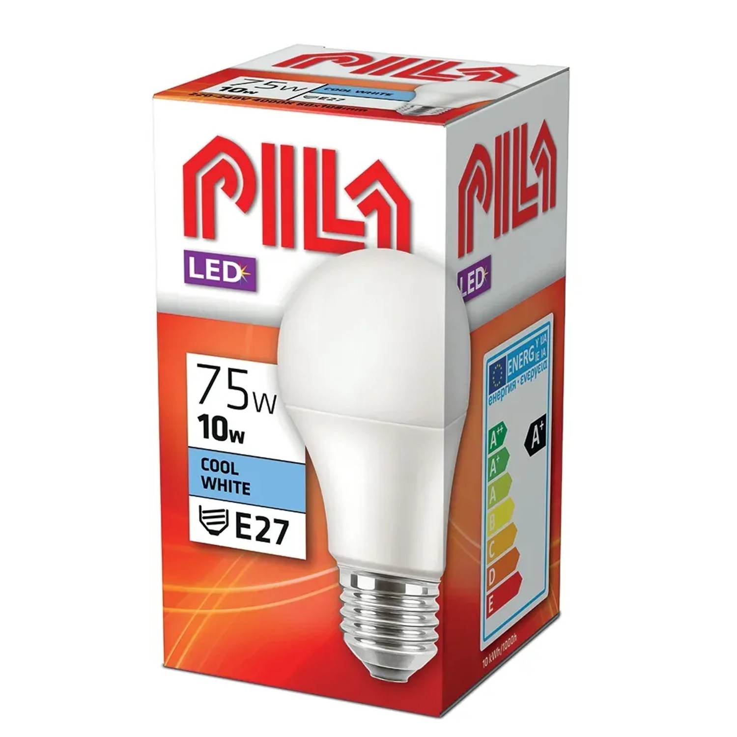 E-shop Philips LED žiarovka Pila E27, 10 W, 1055 lm, 4000 K