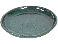 Mega Collections Miska pod kvetináč Glazed Saucer mechová zelená pr. 34 cm Mega Collections Miska pod kvetináč Glazed Saucer mechová zelená pr. 34 cm