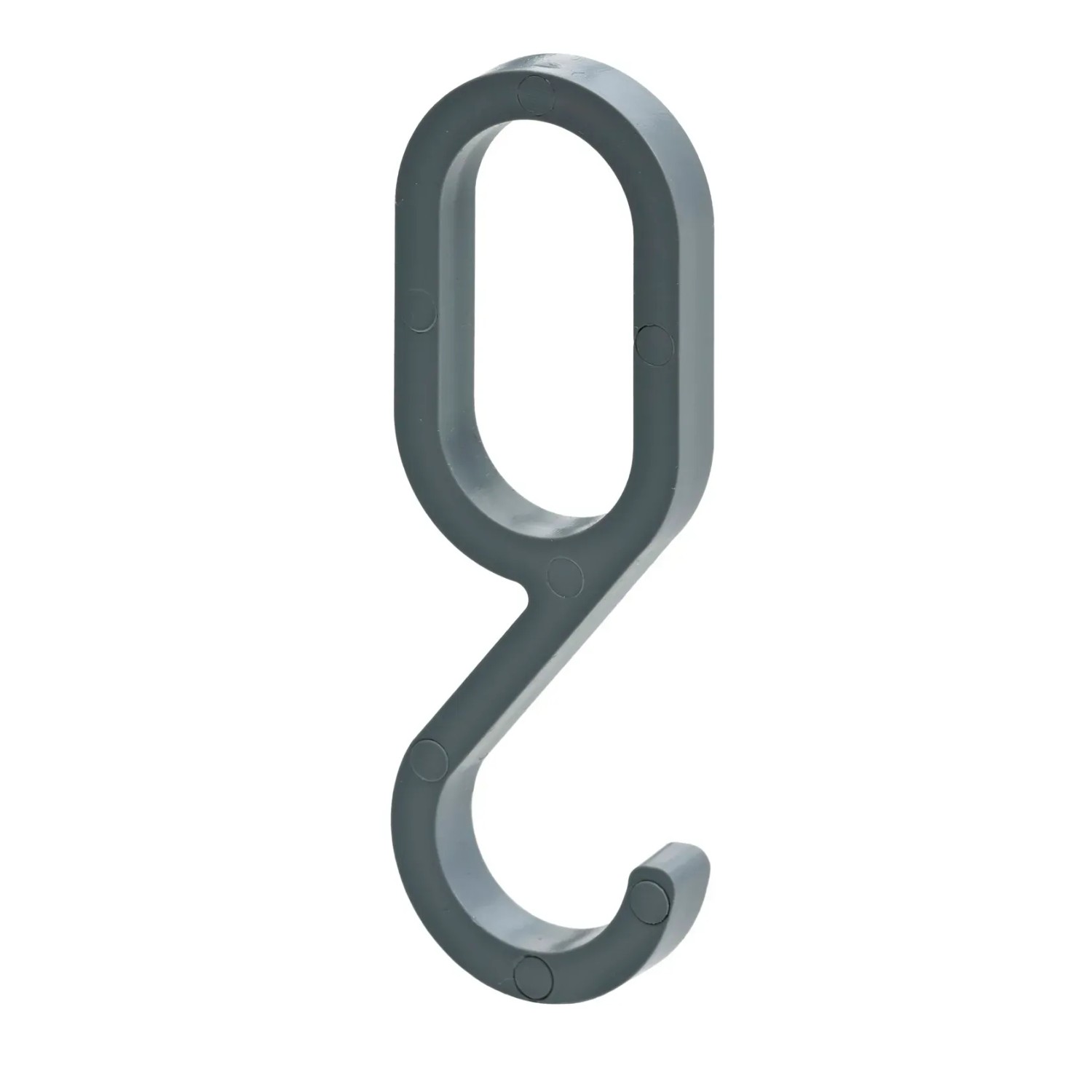 E-shop Hettich Háčik pre šatníkovú tyč 15/30 mm, sivý, 4 ks