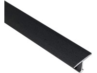 Arcansas T-Profil hliníkový práškovo lakovaný tmavo sivý 14 x 9 x 900 mm