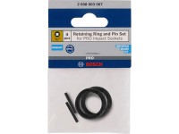 Bosch Súprava poist.krúžku/kolíka pre PRO Impact Socket 3/4