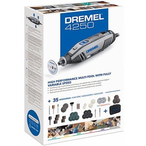 Sada multifunkčného náradia Dremel 4250-35 s 35 kusmi príslušenstva a brašňou.