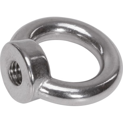 LUX-TOOLS Závesná matica nerezová oceľ A4 M6, 28 x 27 mm, max. pr. 16 mm, 1 ks
