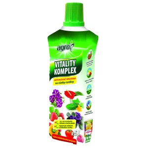 Tekuté hnojivo pre všetky rastliny, Vitality Komplex, 0,5l fľaša.