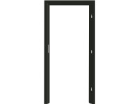 Voster Obložková falcová zárubňa STANDARD fólia Platinum čier.mat 80-100 mm 80 P