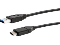 Schwaiger Synchronizačný a nabíjací kábel typu C USB 3.0 A USB 3.1 (typ C)