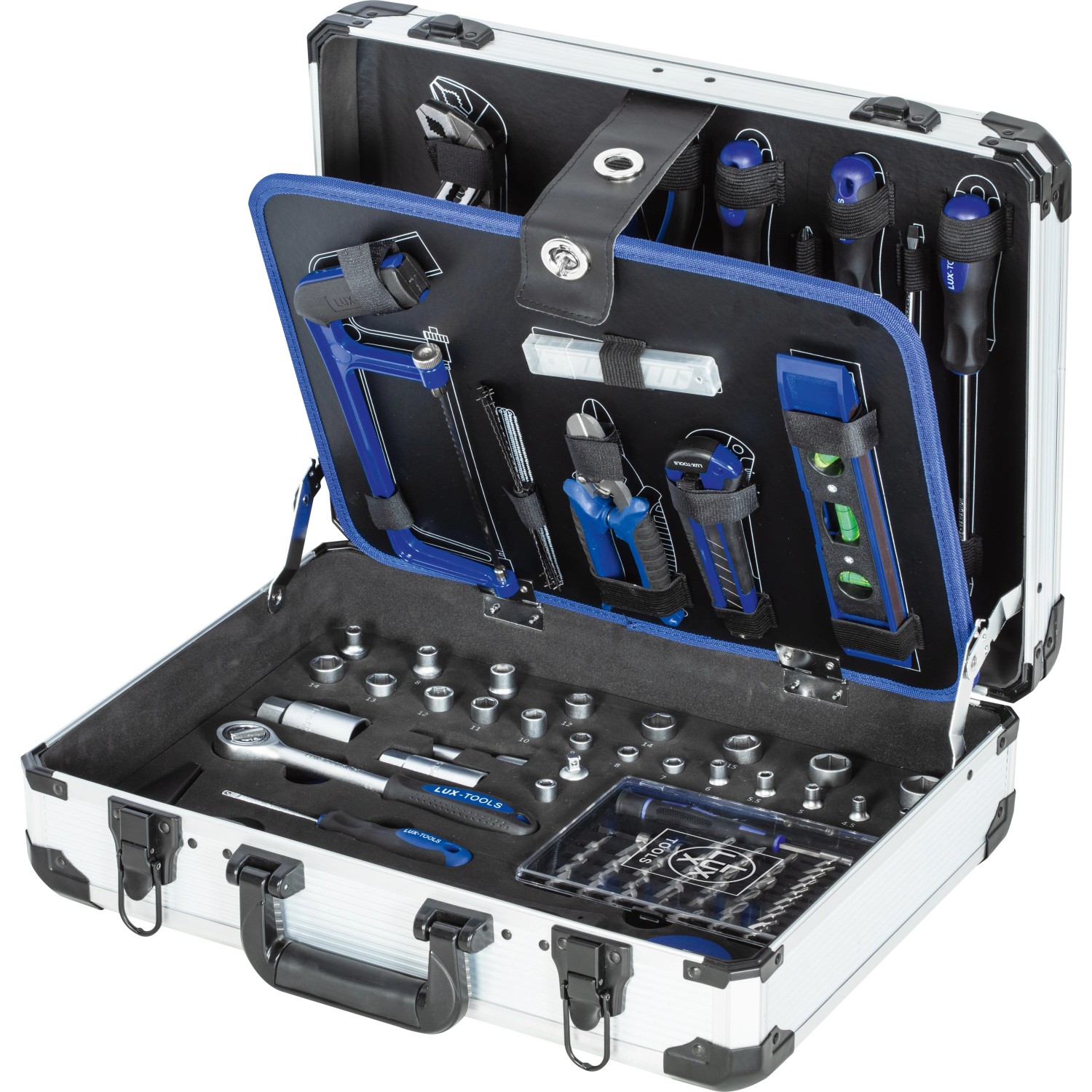 E-shop LUX-TOOLS Kufrík s náradím 129-dielna súprava