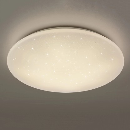 Reality Stropné LED svietidlo Kato s efektom hv.oblohy, 3000-5500 K, pr. 60 cm