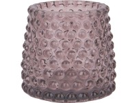 Svietnik na čajové sviečky Midnight Mystery sklo, sivý