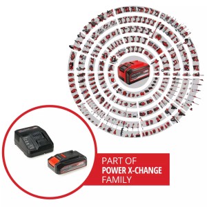 Einhell Power X-Change Starter Kit 18 V 2,5 Ah s batériou a nabíjačkou.