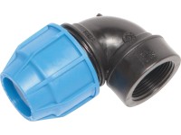 LUX-TOOLS Classic PE koleno 90° 25 mm s vnútorným závitom 24,1 mm(3/4