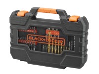 Black+Decker Súprava vrtákov a bitov, 76-dielna