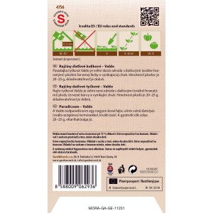 GardenSeed Premium Semienka Paradajka datľová tyčková Valdo