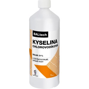 Kyselina soľná chlorovodíková 1 l