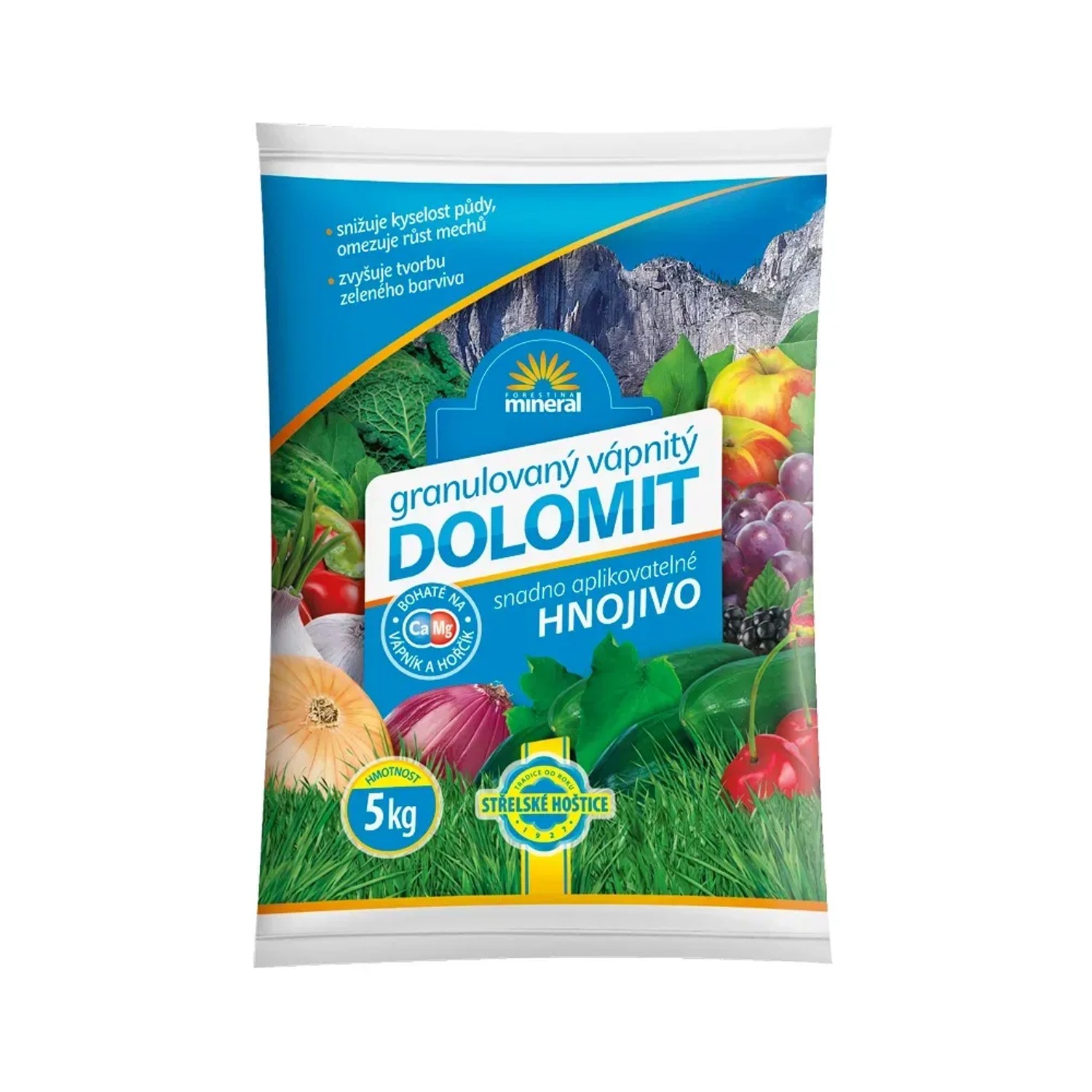 E-shop Forestina Granulovaný vápnitý dolomit 5 kg