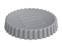 Allstar Miska na mydlo Minas sivá polypropylén 11 x 2 x 11 cm Allstar Miska na mydlo Minas sivá polypropylén 11 x 2 x 11 cm